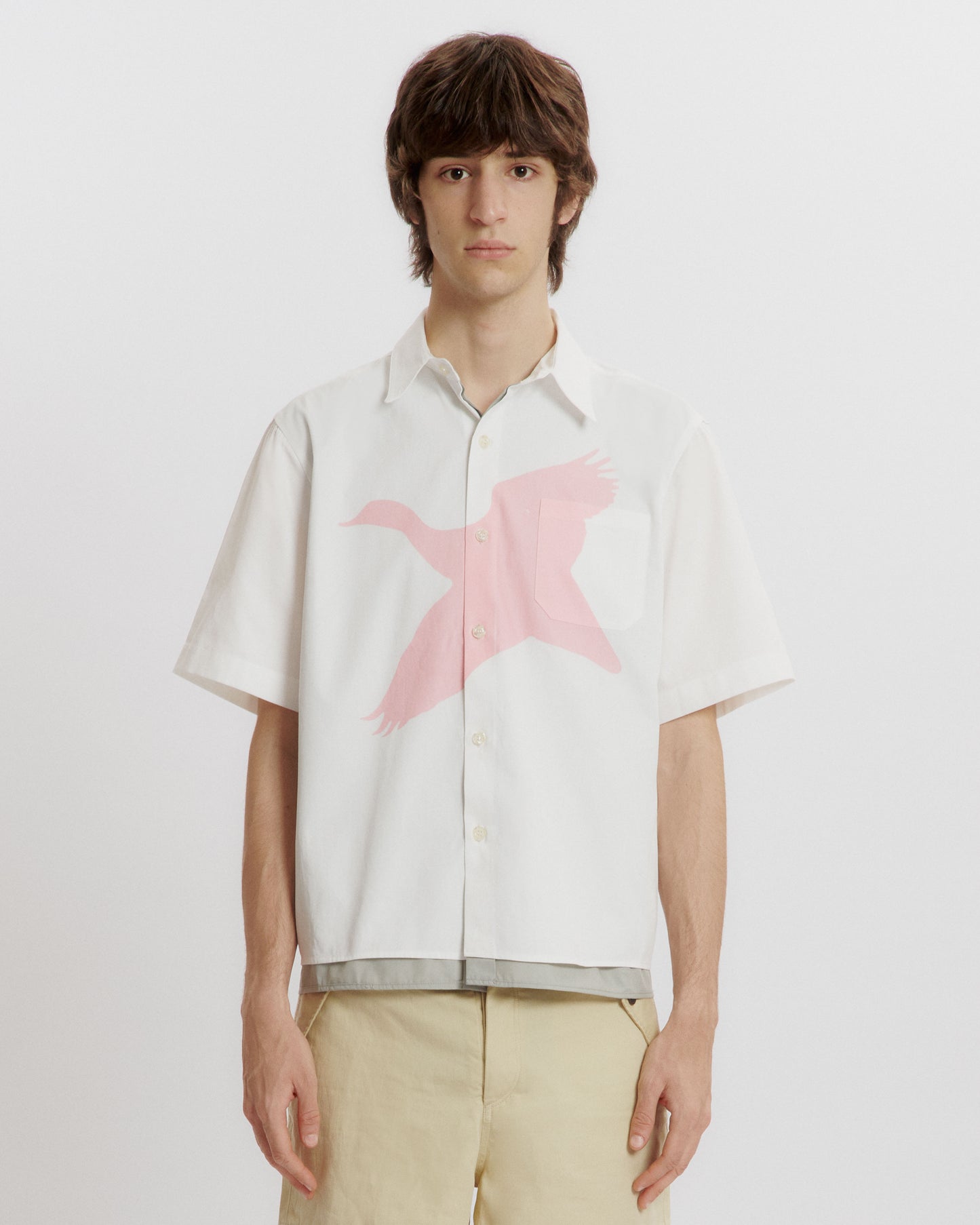 The hidden duck reversible shirt