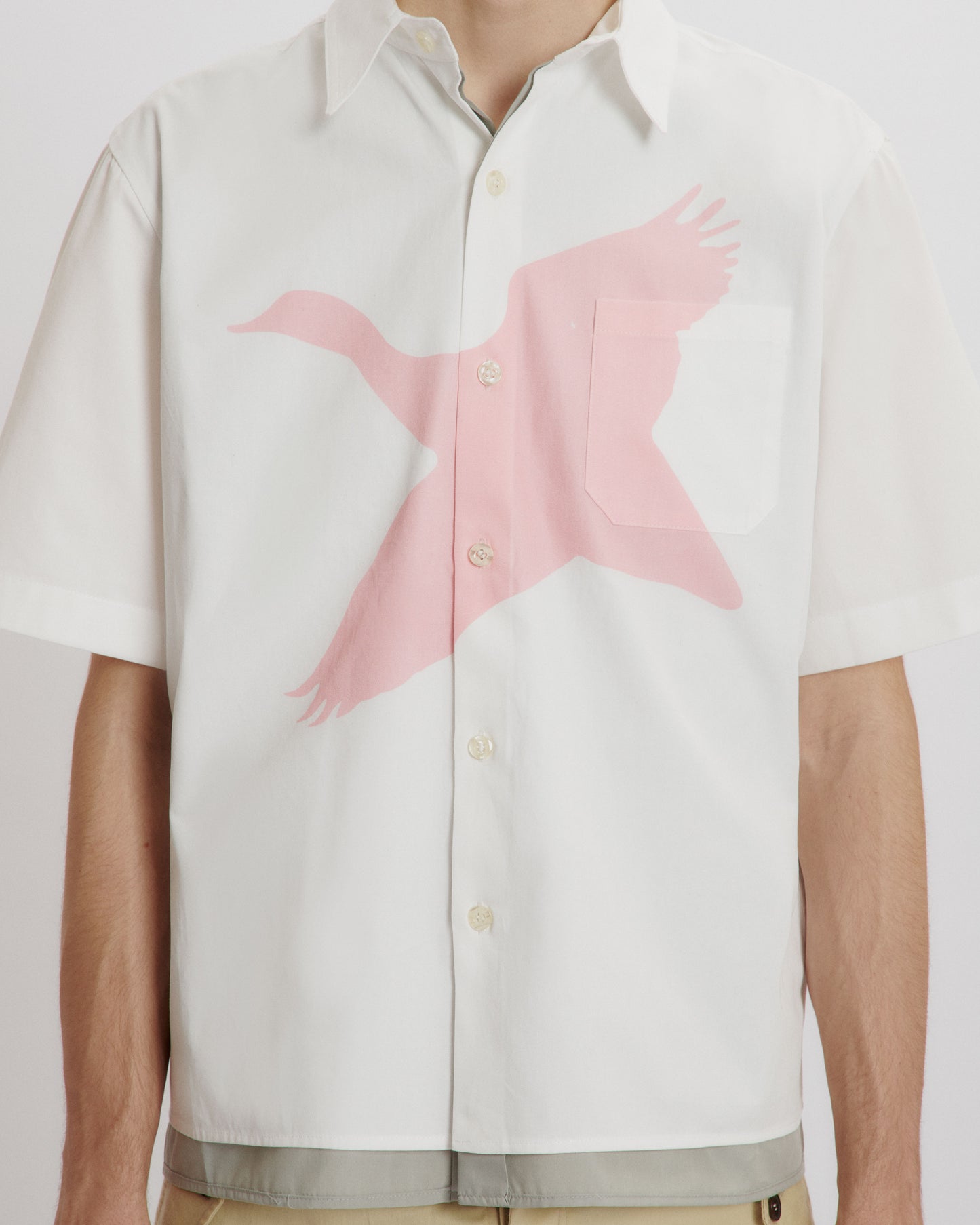 The hidden duck reversible shirt