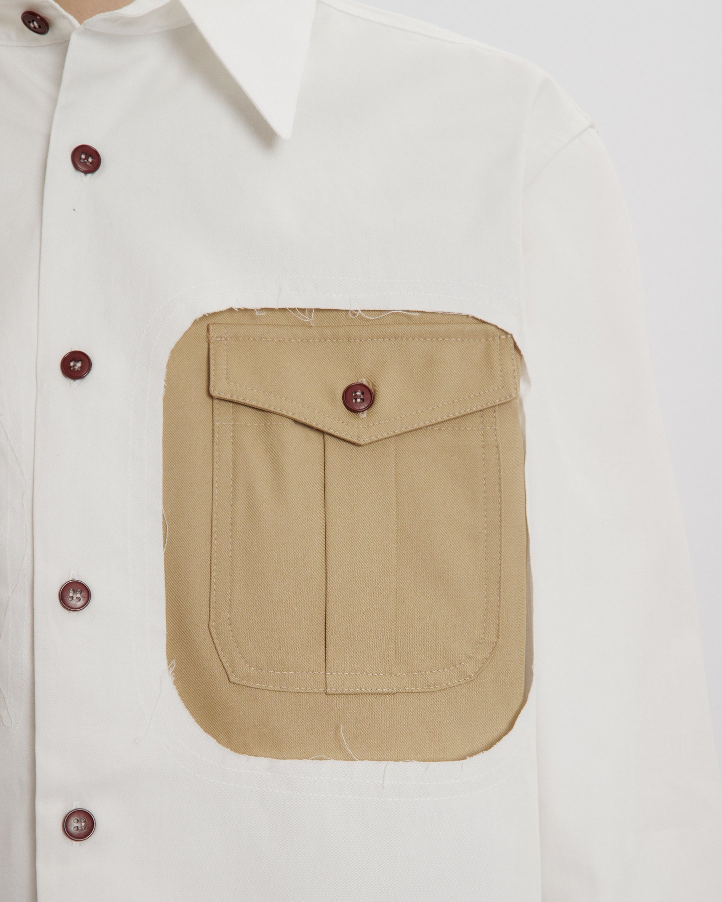 Hole overshirt